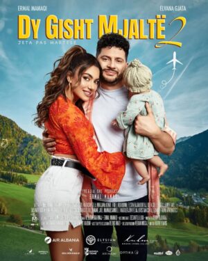 Elvana Gjata Instagram - Official Poster 😍
“2 Gisht Mjaltë 2” nga 14 shkurti në kinema✌🏻🍯
@mamaqiproduction 

Special thanks to
@elysium_construction 
@airalbaniaofficial 
@arosakulmhotel 
dhe gjithë mbështetësve të tjerë!