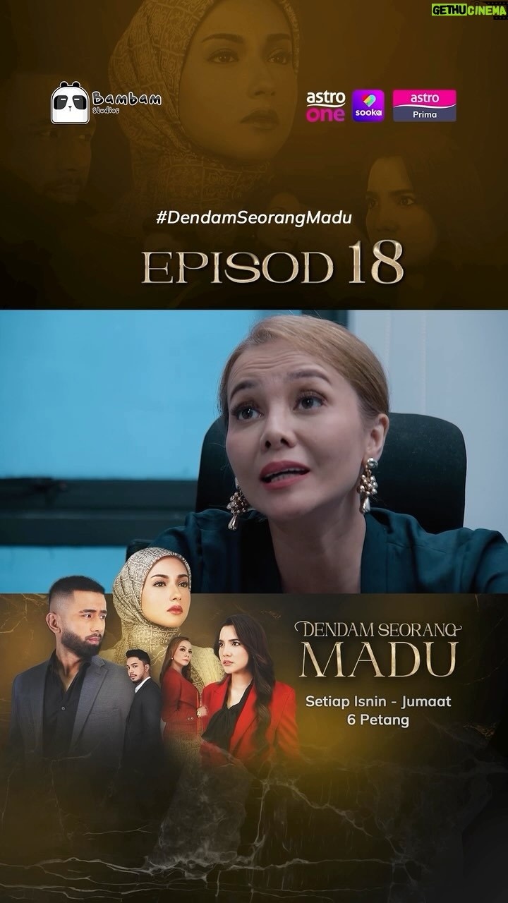 Emelda Rosemila - 889 Likes - Seronok Hanum bila Akif letak jawatan dari syarikat…
Jangan ketinggalan drama DENDAM SEORANG MADU, setiap Isnin-Jumaat, 6 Petang di Astro Prima. Juga boleh ditonton melalui Astro One & #sooka!
✍ Karya: @metrowealth
🎬 Terbitan: @metrowealth
📽 Arahan: @rizabaharudin
Dibintangi oleh Redza Rosli, Hannah Delisha, Sweet Qismina, Lorenzo Irmann, Emelda Rosemila, Shah Iskandar dan ramai lagi pelakon hebat 🔥
#DendamSeorangMadu #BamBamStudios #JomUsha #OnDemand #AstroOne #SemestinyaBoleh #AstroGo #AstroBaharu #SookaMalaysia #SookaGotDrama #MeriahLainMacam