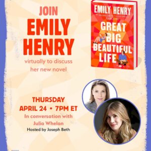 Emily Henry Instagram - One! More! Week! There are still tickets available to some of my (virtual) events next week! Links in bio. 🌅
