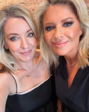 Emily Symons Instagram - A little bit of both lives lately 🤍
