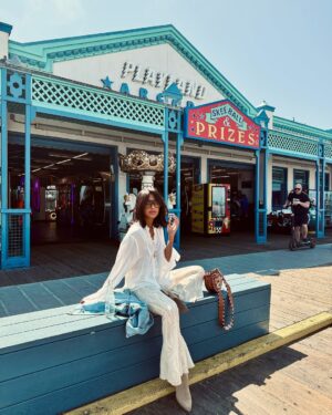 Enjy Kiwan Instagram - Thank you @hm for this wonderful time #latakeover