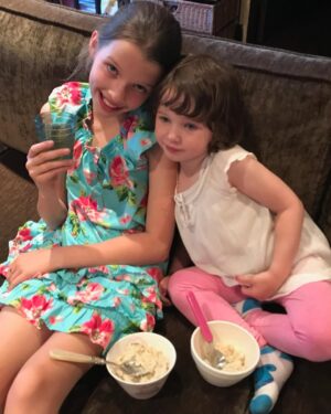 Ever Anderson Instagram - my baby sister is 10 😭 my love my light my heart my first sister you are my best friend forever and ever and i can’t believe you’re so grown now you little freak weirdo 💗