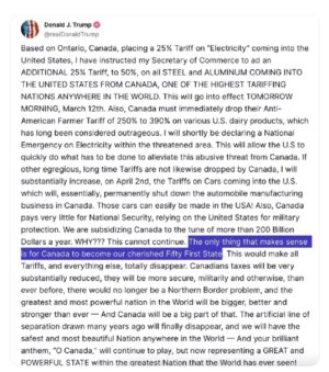 Fabienne Colas Instagram - Again, M. Donald J. Trump, "There are things money can't buy. For everything else, there is Mastercard, or Visa....". 

We (Canada) may be your biggest fantasy, and we're flattered, but we won't marry you! 

- Respectfully,
A proud Haitian-Canadian