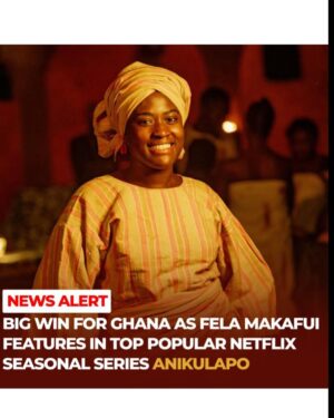 Fella Makafui Instagram - Meet “ABENA “ of ANIKULAPO s2

Director: @kunleafo 
Location: @kapfilmvillageandresort 
@naijaonnetflix 

Cc: @julietyaaasantewaasante ❣️