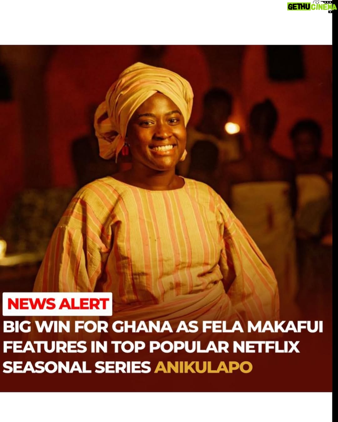 Fella Makafui - 55.9K Likes - Meet “ABENA “ of ANIKULAPO s2
Director: @kunleafo
Location: @kapfilmvillageandresort
@naijaonnetflix
Cc: @julietyaaasantewaasante ❣️