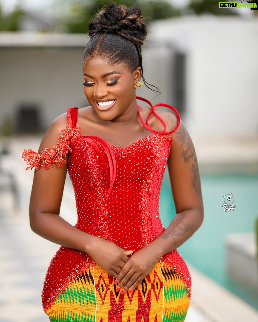 Fella Makafui - 68.8K Likes - Happy Birthday to me! Today, I’m overwhelmed with emotion as I look back on the rollercoaster of this past year. I’ve faced battles that shook me to my core, yet through it all, I found a well of strength I never knew I had. Every tear shed, every fear faced, has made me who I am today—a survivor, a fighter, a soul full of unwavering resilience.
I am deeply grateful to God, who has been my anchor in the storm, my light in the darkest moments, and the source of every blessing in my life. Through the trials and triumphs, I’ve been showered with unexpected opportunities, each one a testament to the endless possibilities that still lie ahead.
As I celebrate today, I honor the journey I’ve walked, the lessons I’ve learned, and the person I am becoming. My heart swells with pride, gratitude, and hope. Here’s to embracing the future with open arms, faith in my heart, and the unshakable belief that the best is yet to come.🙏🏾❤️🎉🎉🎉🎂🎂🎂 #29
Gowns @shapes_by_nelson
Makeup @makeupby_ashley1
Hair @esplendido.beauty
Accessories @sparkling___stones
Kente @optimist_kente
Bridal fan @kinesh_creationz
Photography @chocolate_shot_it
Bloggers @eventbuzzgh @thekingemzy @osei_douglas_live