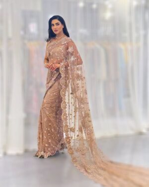 Fiza Ali Instagram - Elegance isn’t about being noticed, it’s about being remembered. Draped in tradition, sprinkled with a touch of grace. #FizaAli #SareeNotSari #GraceInEveryDrape #DesiVibes #ElegancePersonified #SareeGoals #TraditionalWithATwist #EthnicGlam #SlayInSaree #ClassicCharm #DrapedInStyle