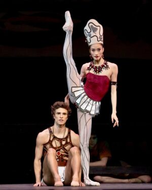 Fumi Kaneko Instagram - Another performance of Prodigal Son by George Balanchine tonight with @leodixon21 as the title role. 
To learn this iconic role from the legendary Patricia Neary for her last staging at @royalballetandopera was a true honour. 🙏💝 and thank you @leodixon21 for stepping in last minute but making the most of this short process to embrace the double debut! 
And thank you to @chris_saunders_ for all the guidance 🙏 
It felt like a big challenge performing Juliet, this role the Siren, and Symphony in C back to back but I’m so grateful to get to experience so many roles on stage 🙏❤️
Photos by @dancersdiary 🙏🙌
Hair and makeup by @s.a.nj.a.l.i.c.a_ 🫶🩷