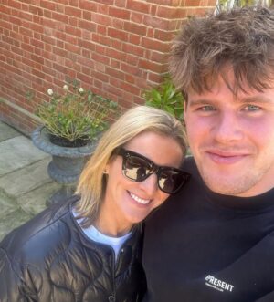 Gabby Logan Instagram - The sun giving all the energy and bringing out the best. Some of the fun sunny moments lately. @kennylogan11 @_loislogan @reuben_logan ❤️