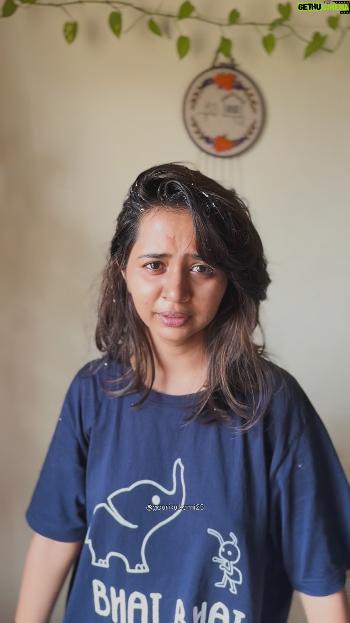 Gauri Kulkarni - 29.1K Likes - Life is Unfair… but we gotta do what we have to!😭🧅
.
.
.
.
.
#Gaurikulkarni #Funnyreels #fyp #explorepage #haircare #funnyfaces