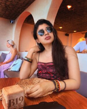 Gayathri Shan Instagram - Collect moments, not things 🫰🏖️