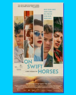 Geena Davis Instagram - We are proud to support our esteemed partner, @SonyClassics, as they bring their latest cinematic vision to the big screen. “On Swift Horses” tells the story of Muriel, whose quiet life unravels into desire and danger after a visit from her brother-in-law sparks a love triangle and a plunge into the world of high-stakes gambling.

Catch the all star cast–Daisy Edgar-Jones, Jacob Elordi, Will Poulter, Sasha Calle and Diego Calva–only in theaters April 25! 

#OnSwiftHorses