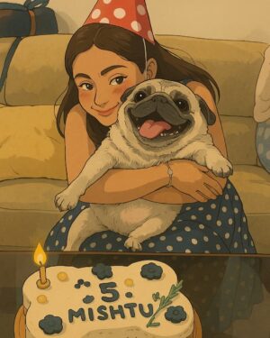 Geetashree Roy Instagram - Ghiblihi art presents……. 
CUTE  hai na …🥰🥰
Swipe ⬅️