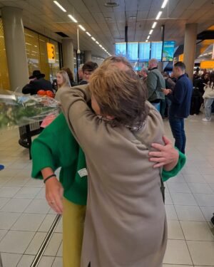 Geraldine Kemper Instagram - Mama op Schiphol❤️