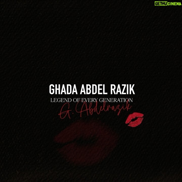 Ghada Abdel Razek - 3 Likes - LEGEND OF EVER GENERATION 💋