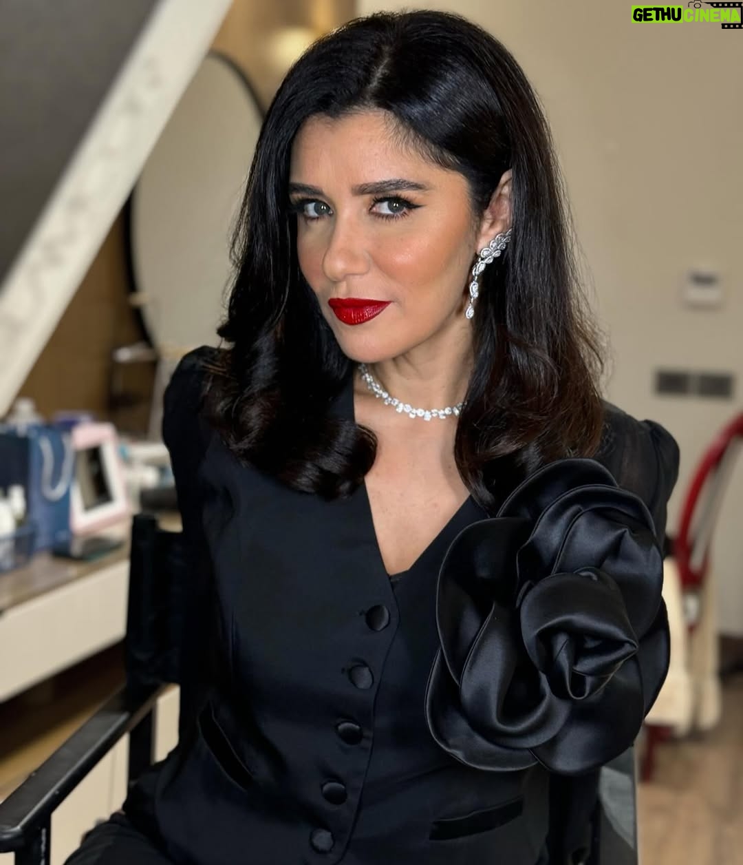 Ghada Adel - 82.9K Likes - It was a pleasure attending yesterday’s Event powered by Saudi Arabia 🇸🇦 Egypt 🇪🇬 it was an amazing night.
Stylist : @maissaazab @sahar.m.azab
Makeup : @makeupby_sherri
Hair : @maikel_abdo
Pants & Vest : @__mamzi__
Jewellery : @glamour.jewellery