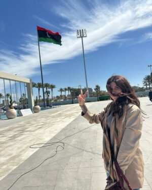 Ghada Adel Instagram - اتبسط اوي اني جيت ليبيا في تحضيرات افتتاح المتحف الوطني و يارب ليبيا دايما في خير و سلام✌️🕊️❤️