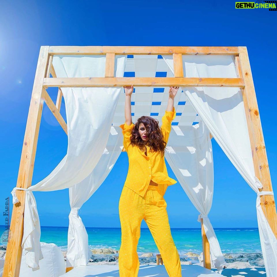 Ghada Adel - 99.4K Likes - Zahrat _khaleej ⭐Ghada_Adel
Outfit : @maison69store
Styling: Abier Ansary
make up & hair styling: Ashour
a special thanx to Mody & Yasser_abuIsmail for the
location #Martin’s Beach club Ghazala North Coast #khaledfadda