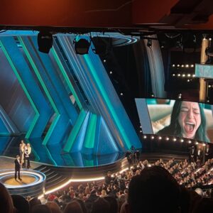 Gia Kim Instagram - Tagged along with my brother to this special night 🥹 Felt surreal like stepping into the real life set of a movie I’ve watched many times every year. A very humbling, motivating, inspiring experience. I shrieked like I was part of the Anora team whenever they won an award because I watched this movie 3 times in the cinema, once with Mikey’s QnA, (she truly murdered this role she deserves all the flowers💐) and I cheer for the heart of independent filmmaking as Mr. Sean Baker truly represents, and what it means for indie films to be dominating at the Oscars..!!! Sing Sing, A Real Pain, The Brutalist, The Substance, Flow, No Other Land 🤍 As an aspiring filmmaker, you are an inspiration!!! Was truly a testament that filmmaking is really just you telling a story you want to tell with as many or little people involved and as much money as you want/ have. And when you love your craft and dedicate yourself to it, the light shines through in the end no matter what. And yes, LONG LIVE THE CINEMA. As much as this industry will try to capitalize on the ever shortening attention span of our generations to come, I never want us to lose our love of cinema and watching movies on the BIG screen as they were meant to be savored.
I also loved the Substance and Sing Sing and wish they had won more things too but they will always be ICONIC films that truly changed something in me. I really want to watch I’m Still Here. Flow, I am so so happy you took home some accolades too, such a beautiful movie. What an intro to Latvia. I am so so so happy and grateful to be on this journey with all these brilliant creative seniors to look up to and be inspired by - and to be in the same room as so many of my idols… seeing Ms Whoopi and Oprah together talking about Color Purple, which was my favorite movie in middle school, was another very precious moment of the evening. Thank you so so much my dear brother @sangheonleesh for taking me to this unforgettable night I love you 🫶🏻🥹 What a way to reaffirm my path, my purpose. Let’s fight the good fight. ✊🏻 버티자. 즐기자. 버팀을 즐기자. 후보로 돌아오자.

HMU: @mikahairstylist @suziekbeauty ♥️