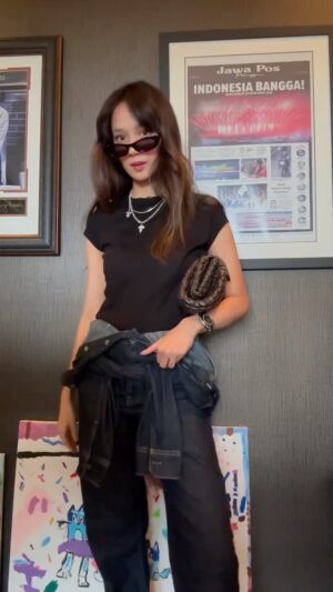 Gista Putri Instagram - Akhirnya bikin konten juga😄