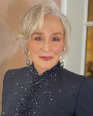 Glenn Close Instagram - What a truly SPECTACULAR night @breakthrough Prize! I was absolutely blown away by the scientists from Life Sciences, Fundamental Physics and Mathematics--their years of dedication. Their passion to solve problems, coupled with a deep and abiding empathy is saving lives--literally handing people back their lives. #BreakthroughPrize @gettyimages 

Look: @giorgioarmani 
Jewelry: @neillane 
Shoes: @rogervivier 

Styling: @highheelprncess 
Hair: @oskarperahair 
Makeup: @rachelgoodwinmakeup