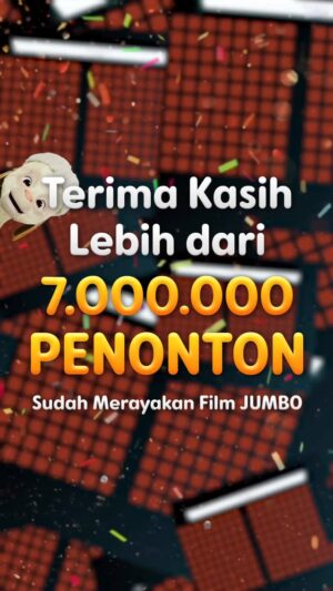 Graciella Abigail Instagram - LEBIH DARI 7.000.000 PENONTON UNTUK FILM JUMBO 🧡✨

Sejak hari pertama Lebaran, perjalanan JUMBO luar biasa banget! 🎉

Tujuh juta tawa, air mata, dan pelukan hangat tercipta berkat kisah sederhana tentang mimpi, keluarga, kasih sayang, dan keberanian.

Sama seperti Don yang gak nyangka kalau dongeng & lagu dari orang tuanya bisa membawanya ke petualangan besar, kami juga gak pernah nyangka sambutan kalian bisa sehangat ini.

Terima kasih se-JUMBO-JUMBOnya untuk semua yang sudah jadi bagian dari kisah JUMBO! 🤩

Filmnya masih tayang di bioskop, lho! Yuk, amankan tiketmu di bit.ly/nontonjumbo dan rasakan sendiri hangatnya cerita Don dan Geng JUMBO! 🍿

#JumboUntukSemua #JUMBO #JumboFilm #FilmJumbo #VisinemaStudios #FilmAnimasi #FilmIndonesia