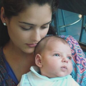 Gretel Valdez Instagram - #tbt El mejor regalo de mi vida ser mamá te amo @santinoborghetti 💫♥️