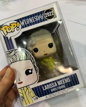 Gwendoline Christie Instagram - Thank you to the person who gave me this marvellous gift!!!! #larissaweems #HelloDolly! #DIY @wednesdaynetflix