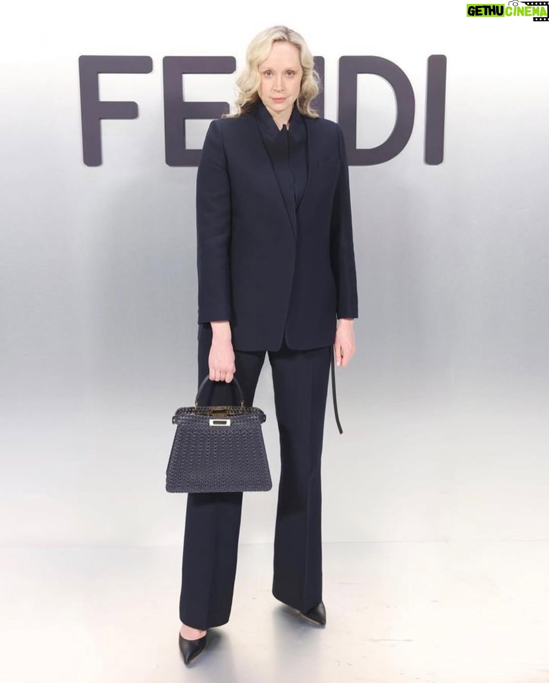 Gwendoline Christie - 150.7K Likes - Thank you for having me in Milan @fendi - another sublime show from @mrkimjones ♥️♥️♥️ @silviaventurinifendi @delfinadelettrez ♥️♥️♥️