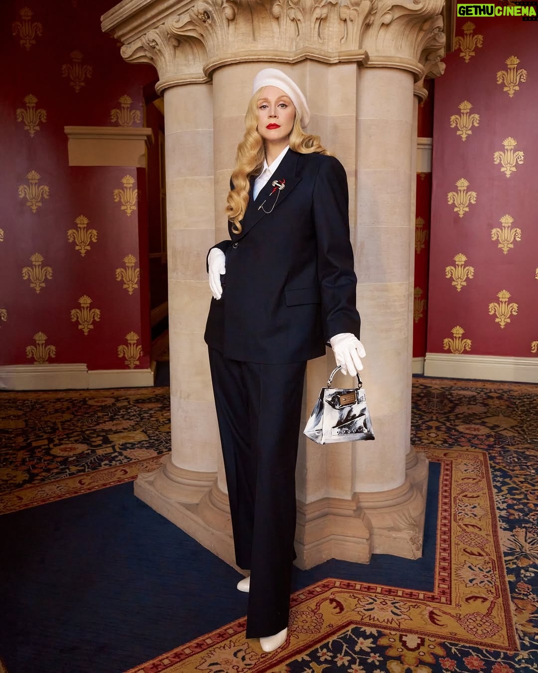 Gwendoline Christie - 136.5K Likes - HAPPY BIRTHDAY TO ME!🎊
Beyond heaven to wear @maisonmargiela to be in conversation with sui generis @jgalliano ♥️♥️♥️ for @britishvogue at @bafcsm
Thank you for my ringing singing birthday wishes, all the love and support!!! What another wonderful year…THANK YOU ♥️♥️♥️
📸 @johnakehurst_studio 💋