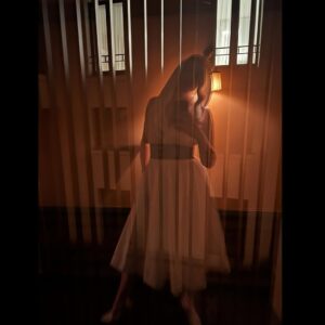 Gwendoline Christie Instagram - Merci @maisonalaia @pieter_mulier for a sublime show, excitingly in the elements on the Passerelle Leopold - Sedar-Senghor, evoking cinematic sensuality!

Great thanks to:
@isamayaffrench 
@clmorhair 
@joshwood
@jerry_stafford 
@adwoaaboah 🤍🤍🤍🤍
