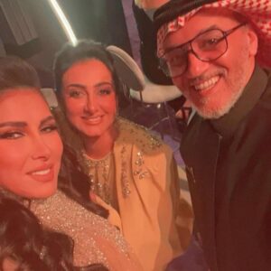 Haifa Hussein Instagram - Makeup: @thajbaa_makeup 
Hairstyles: @eliechnouda1 
Dress: @incanto_boutique 

@riyadhseason 
#joyawards 
#موسم_الرياض