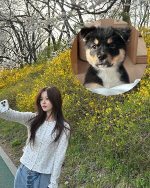 Han Su-ah Instagram - 🌸🌷🌼💗💭💡