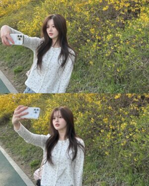 Han Su-ah Instagram - 🌸🌷🌼💗💭💡