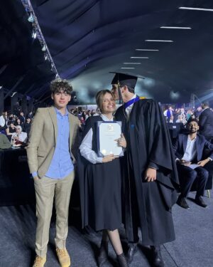 Hana Sheha Instagram - Super proud Moment in my whole life, overwhelming and so emotional, 
Remembering all of Adam’s journey, Since you were a little baby till this moment ..
Our conversations, our memories, our fights, 
Yet our love always overcomes our struggles, I’m so proud to be your mother,  to be your back bone, no 1 supporter  and  Provider .. 
I couldn’t be more grateful, thankful to our journey, thank u Adam for being my Son ❤️😍😘
The Sunshine of my whole life .. 
you Give meaning to everything I Do in life .. you are my biggest most precious achievement in life,
I love you my son ❤️