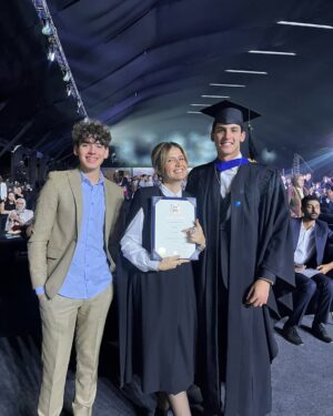 Hana Sheha Instagram - Super proud Moment in my whole life, overwhelming and so emotional, 
Remembering all of Adam’s journey, Since you were a little baby till this moment ..
Our conversations, our memories, our fights, 
Yet our love always overcomes our struggles, I’m so proud to be your mother,  to be your back bone, no 1 supporter  and  Provider .. 
I couldn’t be more grateful, thankful to our journey, thank u Adam for being my Son ❤️😍😘
The Sunshine of my whole life .. 
you Give meaning to everything I Do in life .. you are my biggest most precious achievement in life,
I love you my son ❤️