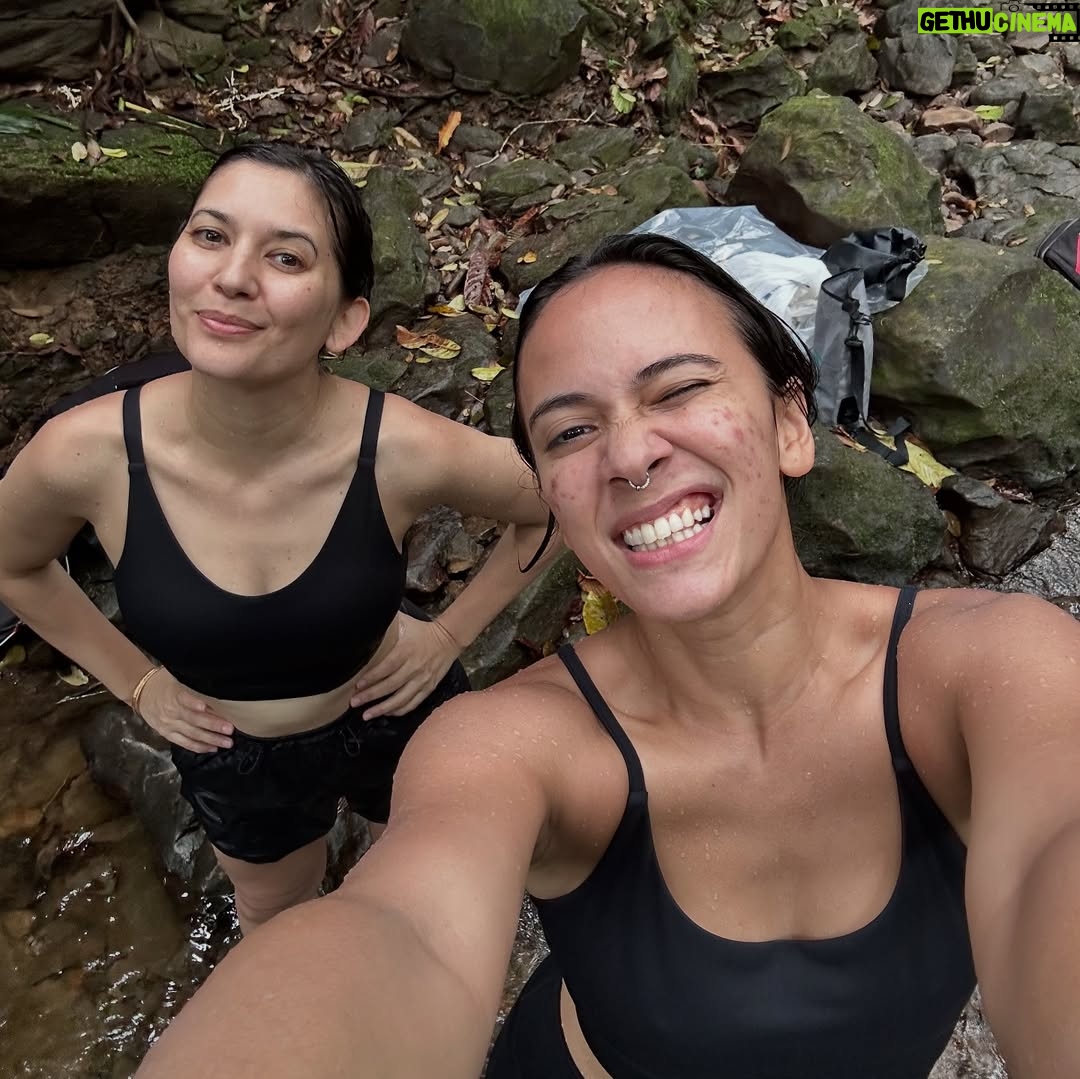Hannah Al Rashid - 11.3K Likes - Tangkahan, thank you! 🤍✨
First time doing a big family trip since we were kids 🥹
So many wonderful memories made, truly in awe of Allah’s creation, Subhanallah. The way every stress evaporated from my mind the minute we arrived. To wake up to the sounds of the jungle, the river, the torrential rain…the endless laughter of this bonkers family.
Forever grateful.
Thank you @terrariotangkahan and all our Abangs there for looking after us so well 🫶🏼 Makasih juga kaks @andifyahya
#goblokglam
