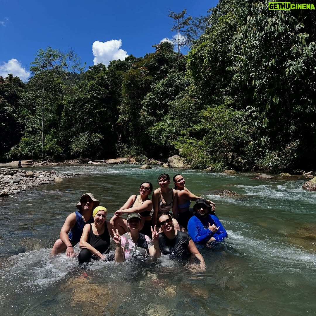 Hannah Al Rashid - 11.3K Likes - Tangkahan, thank you! 🤍✨
First time doing a big family trip since we were kids 🥹
So many wonderful memories made, truly in awe of Allah’s creation, Subhanallah. The way every stress evaporated from my mind the minute we arrived. To wake up to the sounds of the jungle, the river, the torrential rain…the endless laughter of this bonkers family.
Forever grateful.
Thank you @terrariotangkahan and all our Abangs there for looking after us so well 🫶🏼 Makasih juga kaks @andifyahya
#goblokglam