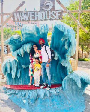 Harshdeep Kaur Instagram - Holiday with Hunar 💖 10th Anniversary Celebration made more fun by our Son 😀