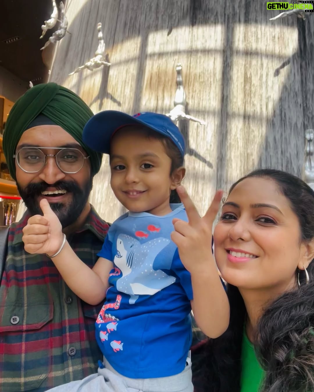 Harshdeep Kaur - 6.5K Likes - Holiday with Hunar 💖 10th Anniversary Celebration made more fun by our Son 😀
