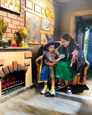 Harshdeep Kaur Instagram - Holiday with Hunar 💖 10th Anniversary Celebration made more fun by our Son 😀
