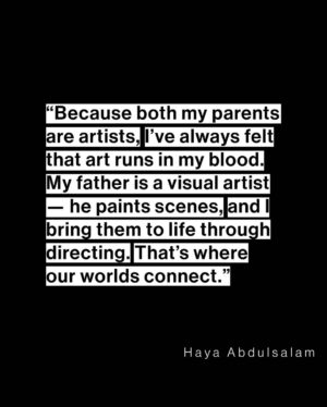 Haya Abdulsalam Instagram - After the smashing success of her TV series Monsters, Haya Abdulsalam returns in full force. A closer look at her presence beyond the screen, raw, composed, and unapologetically herself.

Art Direction @athnainmag
Photography @f_albisher 
Makeup @alrumaihbeauty 
Hair  @nawalq8ya17