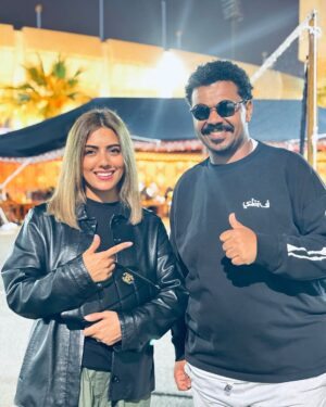 Haya Abdulsalam Instagram - مع ليلى … و الذيب … و الي عادها بعد ٣٧ سنة 
عرض للتاريخ … حدث فني مهم في تاريخ المسرح الكويتي … 
عرض فني ما شفته و أنا صغيرة … شفته الحين ♥️
#ليلى_والذيب