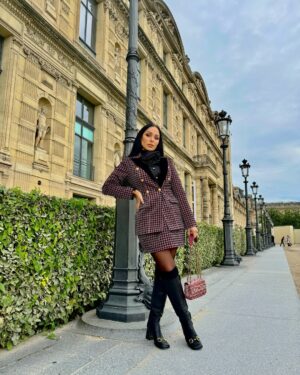 Haya Karazon Instagram - If you compete with yourself you already A winner 🤍🕊️

#fashion #bloggerstyle #amman #palstine 
‎‏#love #eyemakeup #beauty #makeuplooks #explore #dubai #kuwait #glow #مكياج#photoshoot #palestine🇵🇸#اكسبلور_explore #الاردن #ماكياج #lifestyle #الامارات🇦🇪 #السعودية #قطر #مصر #explorepage #hairstyles #model#bloggerstyleاكسبو