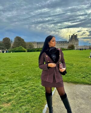 Haya Karazon Instagram - If you compete with yourself you already A winner 🤍🕊️

#fashion #bloggerstyle #amman #palstine 
‎‏#love #eyemakeup #beauty #makeuplooks #explore #dubai #kuwait #glow #مكياج#photoshoot #palestine🇵🇸#اكسبلور_explore #الاردن #ماكياج #lifestyle #الامارات🇦🇪 #السعودية #قطر #مصر #explorepage #hairstyles #model#bloggerstyleاكسبو