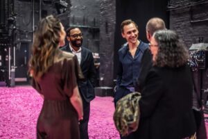 Hayley Atwell Instagram - Calling Shakespearean Legends to the stage. ⭐️

Honoured to have @ianmckellen and #ChiwetelEjiofor join us. 

#MuchAdoAboutNothing 

📸: @snapperjeff, @justine35mm