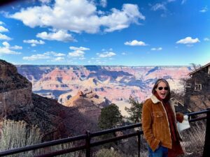Helen Hunt Instagram - How old were you when you first saw the Grand Canyon?

I was this old!
#grandcanyon
