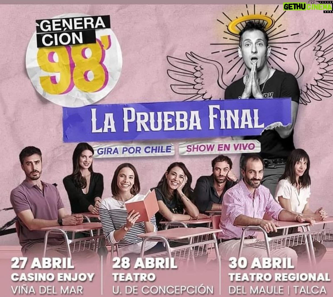 Ignacia Baeza - 3.6K Likes - ¡Generación 98 sale de gira por primera vez! 😱
Prepárense para un viaje lleno de risas y diversión!
¡Nos vamos a recorrer Chile junto al elenco con comedia de Generación 98 que les va a encantar.
Únete a nosotros para una noche llena de humor 🎭
Te sumarás con nosotros a ver esta comedia?