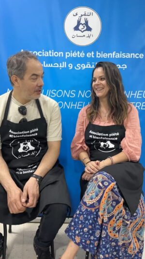 Imen Noel Instagram - A @noel_imen et @laribi_mestafa_officiel , deux âmes d’artistes lumineuses qui ont réchauffé nos cœurs au Restaurant du Cœur, nous adressons nos plus sincères remerciements 😍🫶🏼 Votre présence bienveillante, vos paroles inspirantes et votre dévouement infatigable ont fait de chaque instant un rayon de soleil pour nous et pour ceux que nous servons. Merci du fond du cœur pour votre générosité sans bornes, votre soutien inestimable et votre amour inconditionnel envers notre cause. Vous êtes de véritables héros du quotidien, et nous sommes honorés de vous avoir à nos côtés. 🌟🙏❤️ 
شكرااا من القلب و جزاكم الله كل خير ❤️❤️🤲🏻