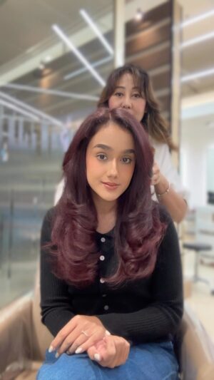 Intan Aletrino Instagram - New year, new hair 🍒